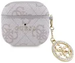 Guess 4G Script PC/PU Charm Case Austiņu Maciņ&scaron; Apple AirPods 4