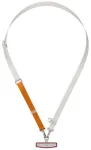 Phone Lanyard UNIQ Vista Flex 2-in-1 grey-orange