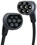 go-e Typ 2 krovimo laidas Black Edition 22 kW, 7,5 m, Black