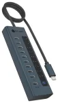 HUB IB-HUB1450-C31 10 x USB TYPE-C Gen 2 z zasilaczem