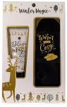 Accentra Winter Magic Set Foot Care Gift Set with Slippers