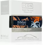 Millefiori Milano Icon Car Air Freshener White Musk Floral Fabric