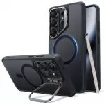 ESR Classic Hybrid telefono dėklas su stovu ir MagSafe palaikymu ir Samsung Galaxy S26 Ultra (S948) juodas