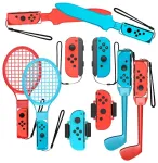 Nintendo Switch Sports 10-in-1 Family Accessory Pack - Red and Blue