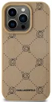 Karl Lagerfeld PU Karl Heads Pattern MagSafe Case Aizsargapvalks priek&scaron; iPhone 15 Pro / bē&scaron;s