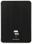 Karl Lagerfeld KLFC11OKMK Book Cover Plan&scaron;etdatoru maciņ&scaron; priek&scaron; iPad 11" Pro 2021 / melns