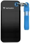 External Drive Verbatim Pocket SSD 256GB USB-C 3.2 gen.2 black-blue 32416