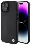 BMW BMHMP15SSLLBK iPhone 15 6.1" czarny|black Magsafe hardcase Signature Logo Imprint