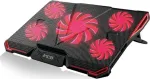 INCA Klēpjdatora dzesētājs 4x 80x15mm ventilatori/LED/2200RPM/2xUSB sw retail