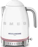 Smeg virdulys KLF04IDFEU 1,7L, White, Ines de la Fressange