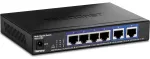 Switch TRENDnet TEG-S762 6-portowy niezārządzalny 2,5G/10G tīkla pārslēdzējs