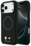 BMW M Silicon Logo MagSafe Aizsargapvalks priek&scaron; iPhone 17 Pro Max / melns