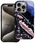 Forcell F-Protect Mirage phone case with MagSafe support for iPhone 15 Pro gold