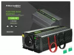 Qoltec Pure Sine Wave Inverter Monolith| 600W | 1200W | 24V to 230V