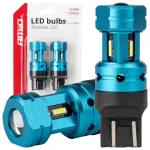 LED CANBUS T20 7443 W21/5W 4SMD 1860 White bulbs 12V 24V AMIO-04255