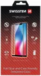 Swissten Full Face Tempered Glass Aizsargstikls Pilnam Ekrānam Samsung Galaxy A50 Melns