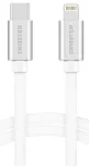 Swissten Textile Universāls Quick Charge 3.1 USB-C uz Lightning Datu un Uzlādes Kabelis 2m
