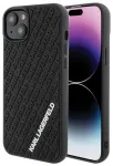 Karl Lagerfeld KLHCP15M3DMKRLK Aizmugurējais Apvalks Priek&scaron; Apple iPhone 15 Plus / 14 Plus