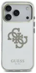 Guess PC/TPU Mirror 4G Glitter Logo MagSafe Case Aizsargapvalks priek&scaron; Apple iPhone 17 Pro
