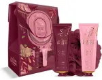 Grace Cole Velvet Plum & Soft Suede Body Care Box - D&aacute;rkov&aacute; sada v krabičce ( 3 ks )