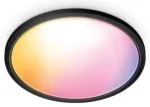 WiZ WiZ | I&scaron;manusis WiFi plonas lubų &scaron;viestuvas 545mm, Black | 32 W | 2200-6500 K (RGB)