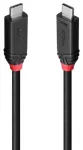 LINDY USB 4.0 kabelis Type C/C 40Gbit/s, 240W PD Black Line 2m