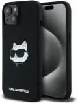 Karl Lagerfeld KLHMP15MSCHPPLK iPhone 15 Plus | 14 Plus 6.7" czarny|black hardcase Silicone Choupette Head MagSafe