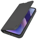 SBS Wallet Smooth Case for Motorola Moto G56 with Flip Cover - Black