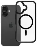 ROAR Mag Bumper telefono dėklas su MagSafe palaikymu iPhone 16 juodas