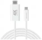 Cabel 4smarts USB-C do HDMI 2m white