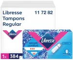Tamponi Tork Libresse normal, higienas preču dozātoram P3, 384gab/iepak.