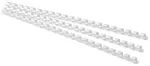 Spirāles plastmasas 12mm 95lp. FOROFIS 100gab. baltas