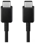 Samsung EP-DX310JBE duomenų perdavimo ir įkrovimo laidas | USB-C į USB-C | 15W | 1.8m | juodas