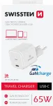 Swissten GaN Travel Charger Tīkla Lādētājs USB-C 65W