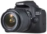 Canon EOS 2000D Digitālā Kamera 18-55mm f/3.5-5.6 III SLR