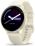Garmin Vivoactive 6 Viedpulkstenis 42 mm Lunar Gold