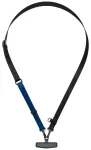 Phone Lanyard UNIQ Vista Flex 2-in-1 black-blue