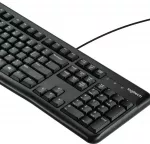Klaviatūra Logitech K120 (US) laidinė USB BK