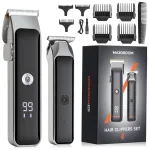 MAXGROOM M608 Hair Clipper with Trimmer - Black