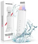 MAXGROOM M-169 ultrasonic cavitation peeling device with LED light therapy - white