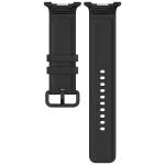 Tactical i&scaron;maniojo laikrodžio dirželis Samsung Galaxy Watch 8/9 | silikoninis | juodas