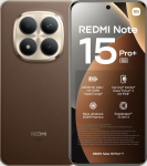 I&scaron;manusis telefonas Xiaomi Redmi Note 15 Pro+ 5G 8/256GB Brown