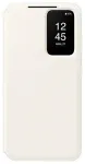&bdquo;Etui&ldquo; piniginės dėklas &bdquo;Samsung EF-ZS711CW S23 FE S711 Smart View&ldquo;, baltas