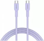 Canyon OnWire 60CL duomenų perdavimo ir įkrovimo laidas | USB-C į USB-C | 60W | 1m | violetinis