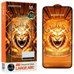 Borofone Full Screen 5D grūdintas apsauginis stiklas telefonui iPhone 12 Pro Max (10 vnt.)