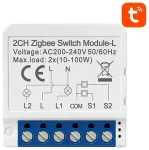 Smart Switch Module ZigBee Avatto LZWSM16-W2 No Neutral TUYA