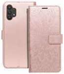 MEZZO mandala knyginio tipo telefono dėklas Samsung Galaxy A32 5G (A326) rožinis