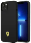 Ferrari FEHCP14MSIBBK iPhone 14 Plus 6,7" juodas|black hardcase Silicone Metal Logo