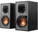 Klipsch Reference R-51PM Powered Bookshelf Speakers, Black, Pair