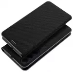 LUNA Book Carbon knyginio tipo telefono dėklas Samsung Galaxy A41 (A415) juodas